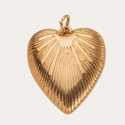 Ribbed Heart 2.5 cm