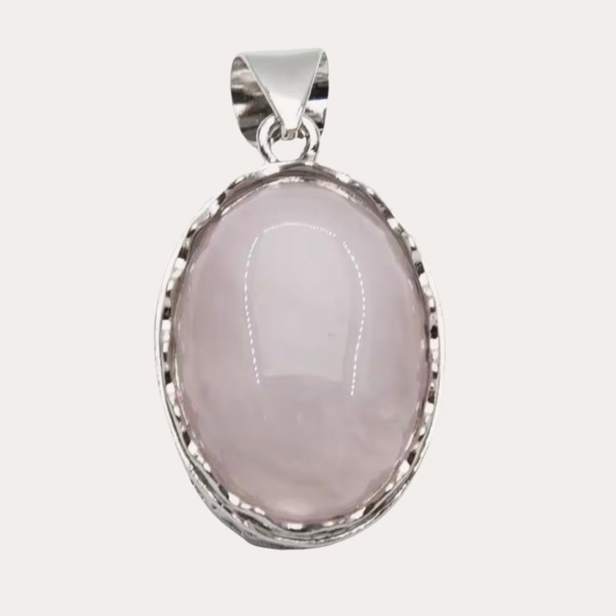 Natural Abalone Pink Crystal Pendant