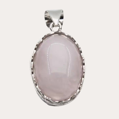 Natural Abalone Pink Crystal Pendant