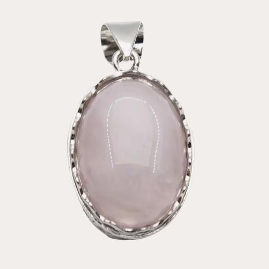 Natural Abalone Pink Crystal Pendant